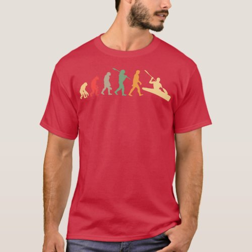 Kayaking evolution vintage  T_Shirt