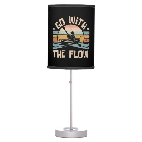 kayaking_funny table lamp