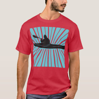 Kayaking Gets Me Wet Gifts Triblend T-Shirt