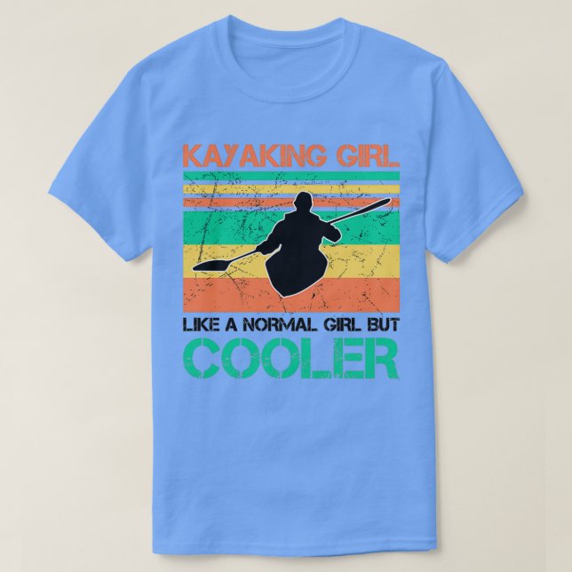 kayaking girl  T-Shirt (Design Front)