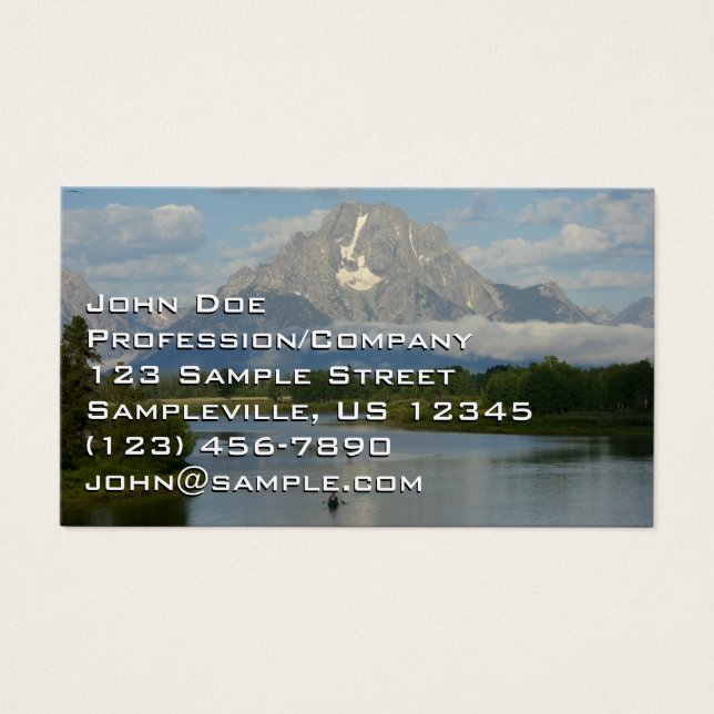 Kayaking in Grand Teton National Park (Front)