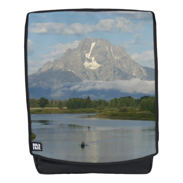 Kayaking in Grand Teton National Park Backpack (Front)