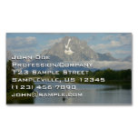 Kayaking in Grand Teton National Park Business Card Magnet