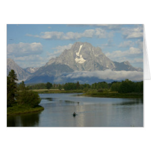 Kayaking in Grand Teton National Park Card