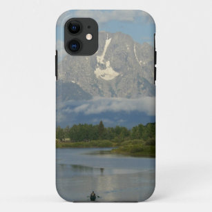 Kayaking in Grand Teton National Park iPhone 11 Case