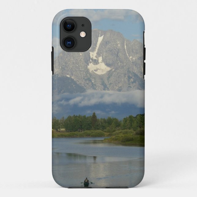 Kayaking in Grand Teton National Park Case-Mate iPhone Case (Back)