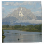 Kayaking in Grand Teton National Park Cloth Napkin