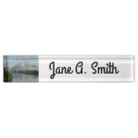 Kayaking in Grand Teton National Park Desk Name Plate