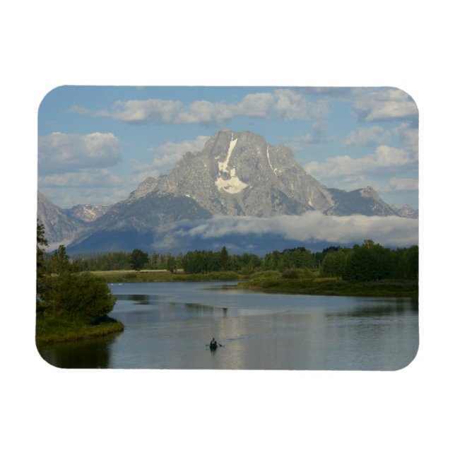 Kayaking in Grand Teton National Park Magnet (Horizontal)