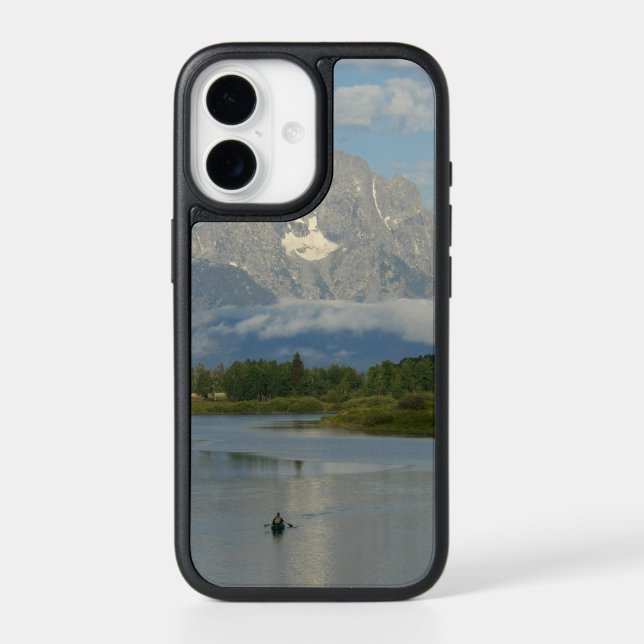 Kayaking in Grand Teton National Park Otterbox iPhone Case (Back)