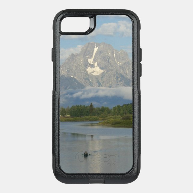 Kayaking in Grand Teton National Park Otterbox iPhone Case (Back)