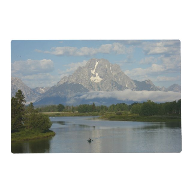 Kayaking in Grand Teton National Park Placemat (Front)