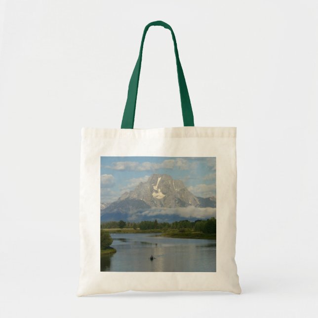 Kayaking in Grand Teton National Park Tote Bag (Front)