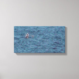 Kayaking in Hawaii Canvas Print
