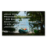Kayaking in St. Thomas US Virgin Islands Business Card Magnet