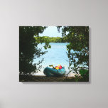 Kayaking in St. Thomas US Virgin Islands Canvas Print