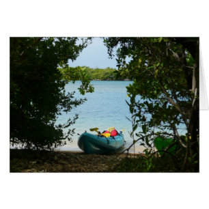 Kayaking in St. Thomas US Virgin Islands Cards