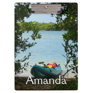 Kayaking in St. Thomas US Virgin Islands Clipboard