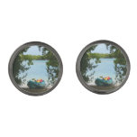 Kayaking in St. Thomas US Virgin Islands Cufflinks