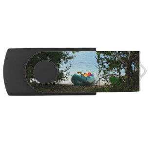 Kayaking in St. Thomas US Virgin Islands Flash Drive
