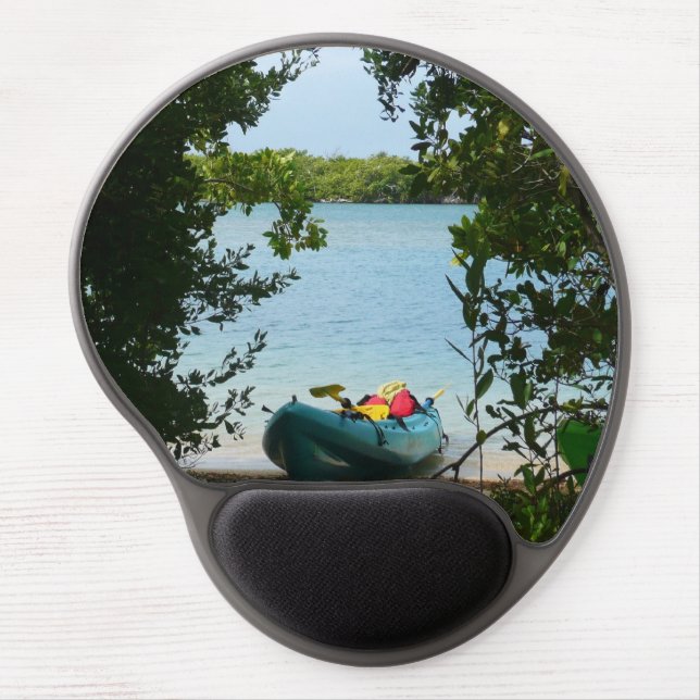 Kayaking in St. Thomas US Virgin Islands Gel Mouse Pad (Front)