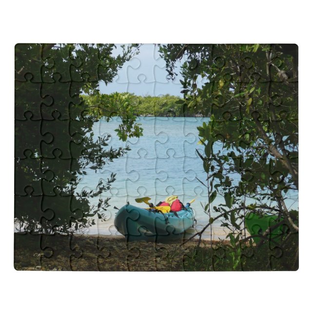 Kayaking in St. Thomas US Virgin Islands Jigsaw Puzzle (Puzzle Horizontal)