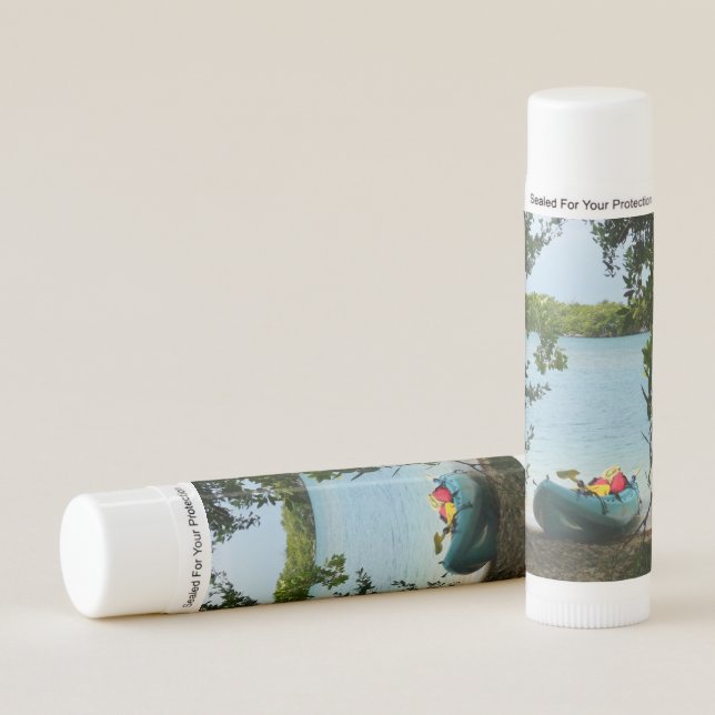 Kayaking in St. Thomas US Virgin Islands Lip Balm (Front)