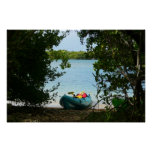 Kayaking in St. Thomas US Virgin Islands Poster