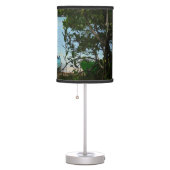 Kayaking in St. Thomas US Virgin Islands Table Lamp (Right)