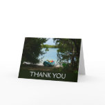 Kayaking in St. Thomas US Virgin Islands Thank You Card