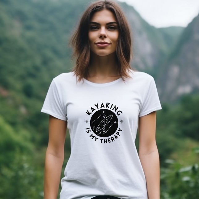 Kayaking Is My Therapy 3 Women's  T-Shirt (Creator Uploaded)