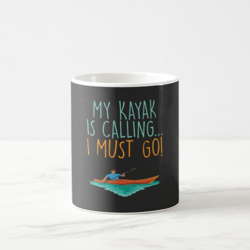 Kayaking Kayak Gift Coffee Mug