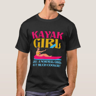 Kayaking Kayak Paddle and Rafting Design 6 T-Shirt