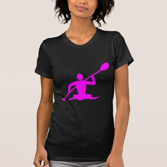 Kayaking - Magenta T-Shirt (Front)