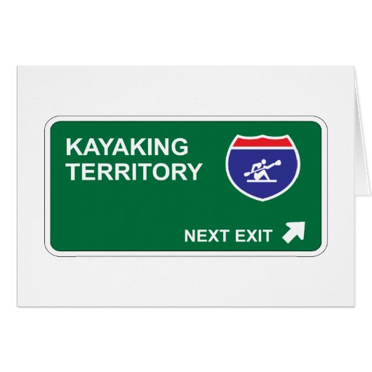 Kayaking Next Exit Cards (Front Horizontal)