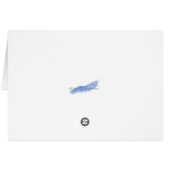 Kayaking on a Cascade Lake Watercolor (Back Horizontal)