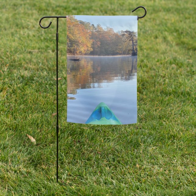Kayaking on River or Lake Garden Flag (In SItu)
