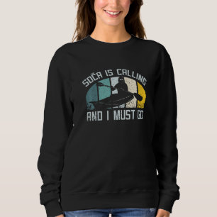 Kayaking on soca slovenia Premium Sweatshirt