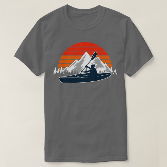 Kayaking Paddle Rowing 1 T-Shirt (Design Front)