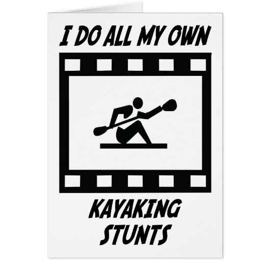 Kayaking Stunts Cards (Front)