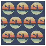 Kayaking Sunset Fabric