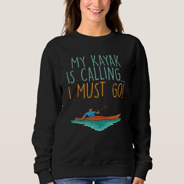 Kayaking Sweatshirt (Front)