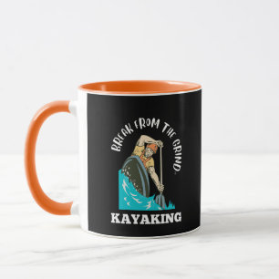 Kayaking (White) Coffee Mug