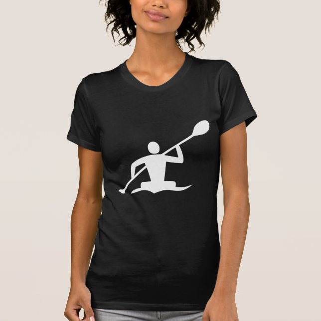Kayaking - White T-Shirt (Front)