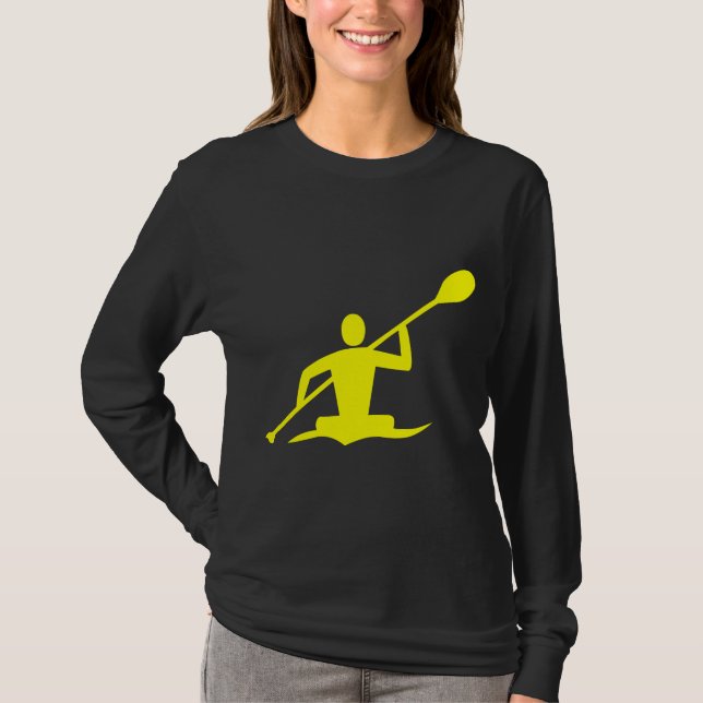Kayaking - Yellow T-Shirt (Front)