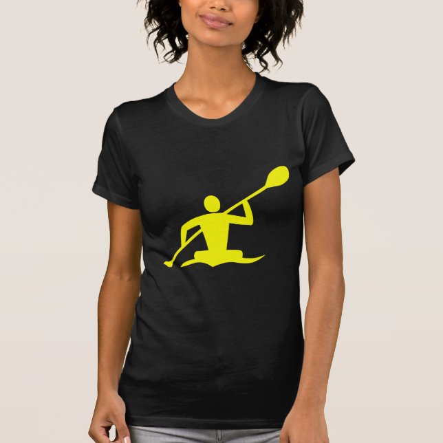 Kayaking - Yellow T-Shirt (Front)