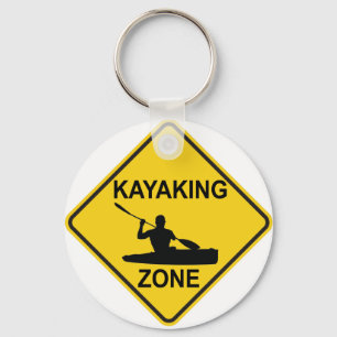 Kayaking Zone Keychain