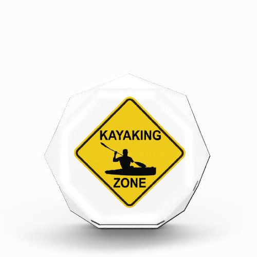 Kayaking Zone Road Sign Award