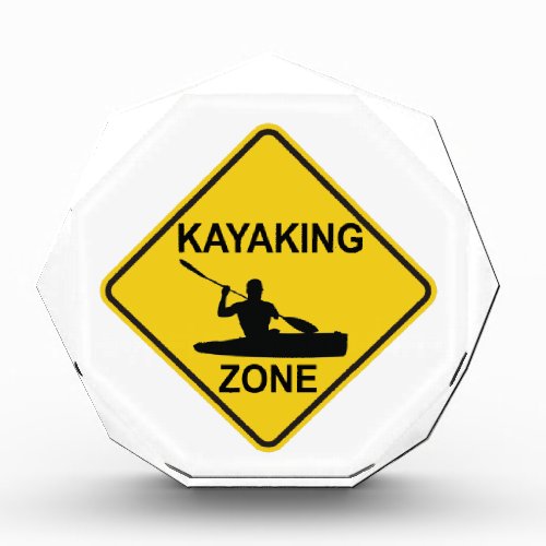 Kayaking Zone Road Sign Award