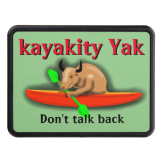 Kayakity Yak Kayak By Slipperywindow Hitch Cover
